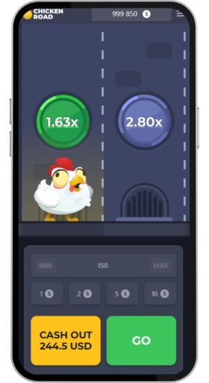 Chicken Road sur mobile